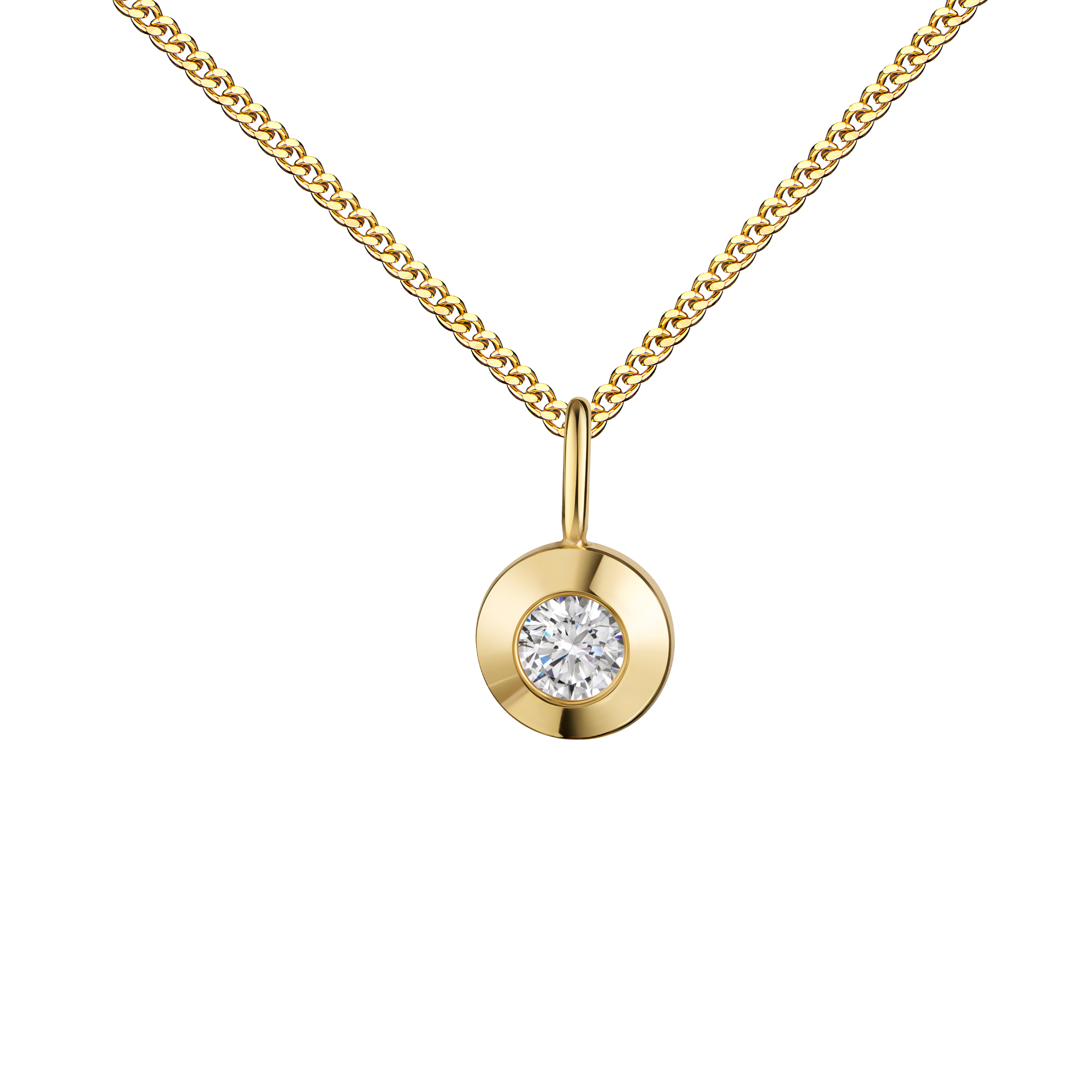 Kleiner Goldanhänger 333 Gold mit Zirkonia Kettenanhänger+Kette oder ohne Kette - Bild 11 von 52