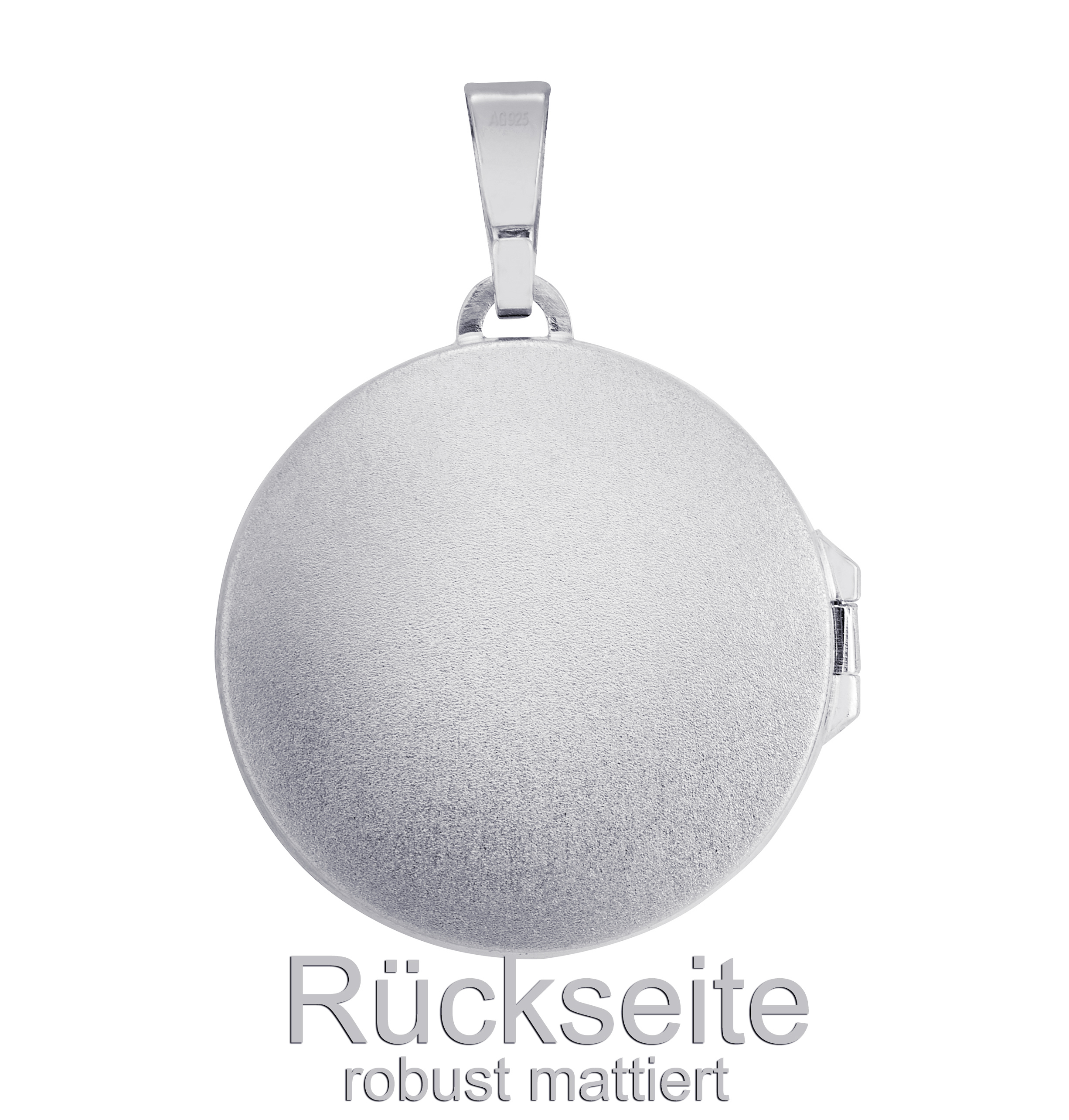 Christophorus-Bilder-Medaillon 925 Silber Bicolor mit Kette oder ohne Kette - Bild 11 von 71